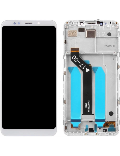 Xiaomi Redmi 5 Plus Lcd Ekran Dokunmatik Çıtalı Beyaz