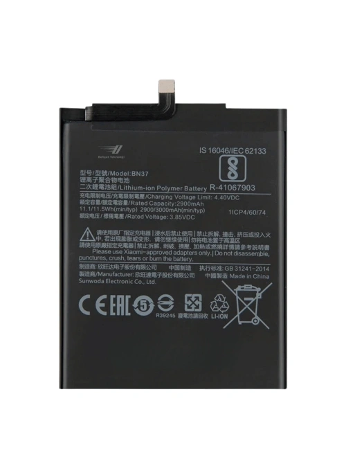 Xiaomi Redmi 6 Batarya Pil