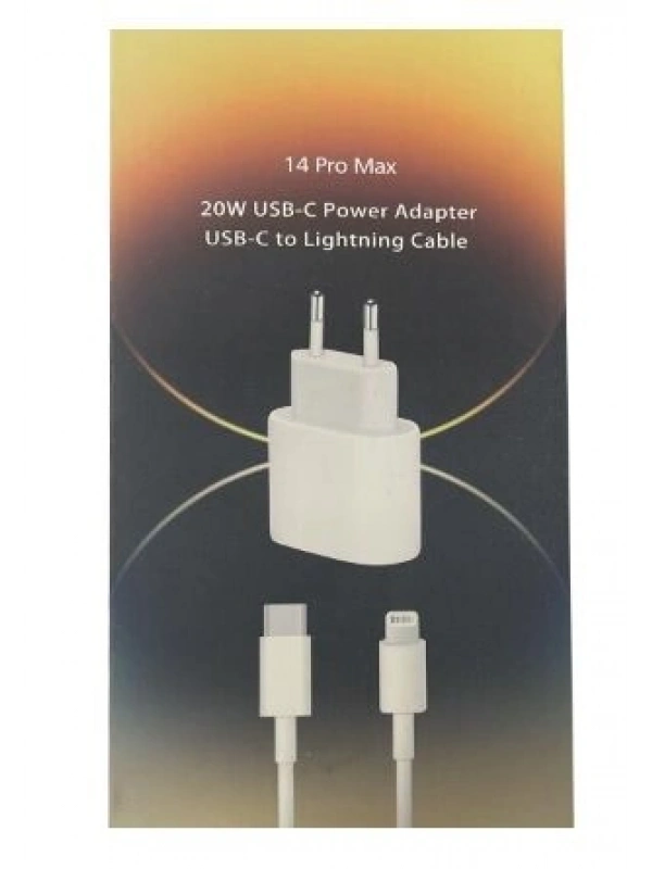 14 Pro Max USB-C Power Adaptör ve Usb Kablo