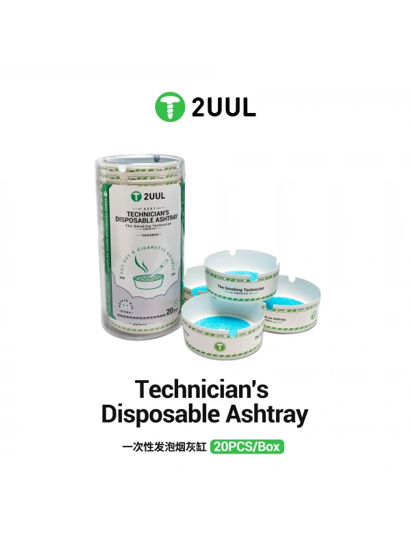 2UUL AS01 Teknisyenler İçin Tek Kullanımlık Küllük 20li