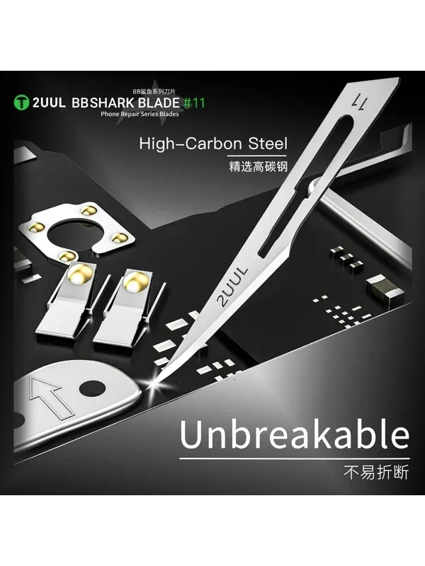 2UUL DA18 BB Shark Blade (11 Neşter) (100 Adet)
