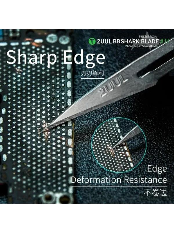 2UUL DA18 BB Shark Blade (11 Neşter) (100 Adet)