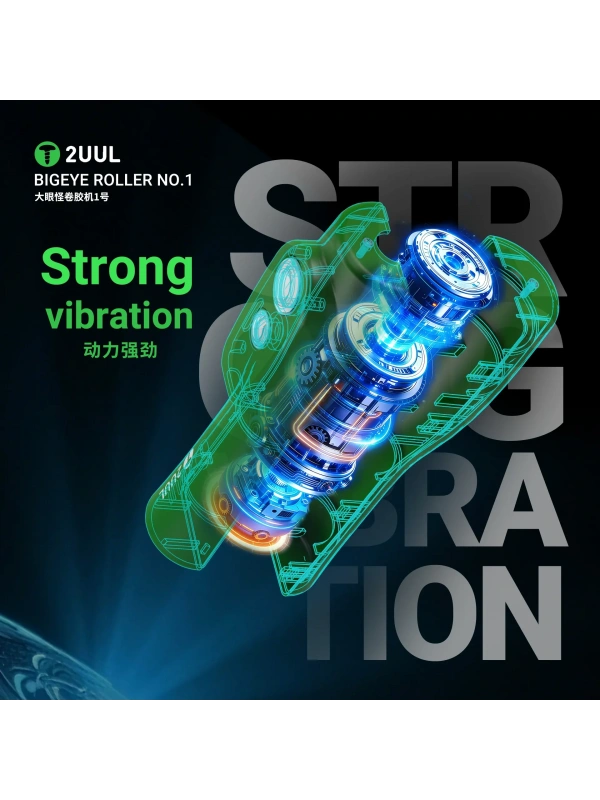 2UUL DA55 BigEye Roller Şarjlı Oca Yapıştırıcı Sökücü