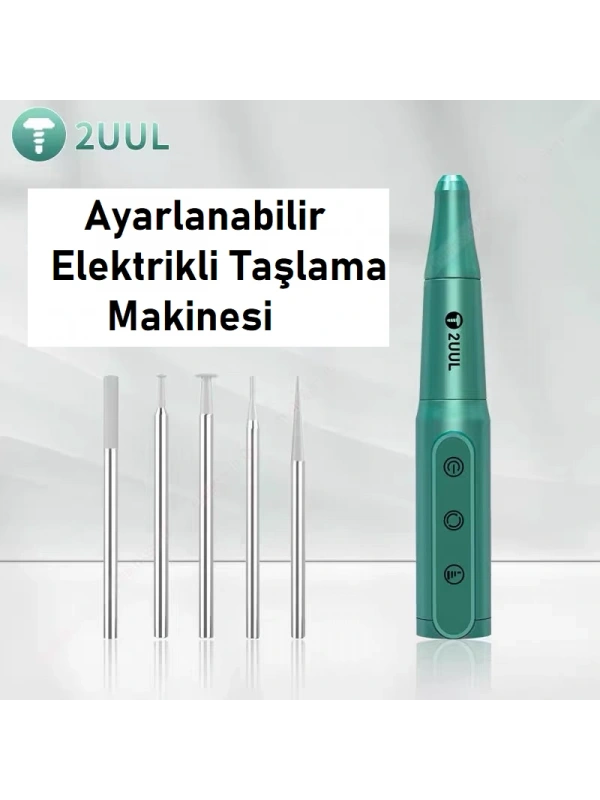 2UUL DA81 Çok Fonksiyonlu Mini Elektrikli Şarj Edilebilir Taşlama Kalemi