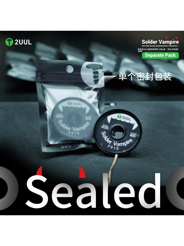 2UUL DW16 Solder Vampire Lehim Sökme Fitili