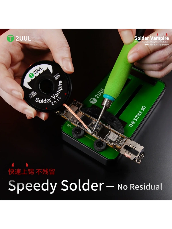 2UUL DW16 Solder Vampire Lehim Sökme Fitili