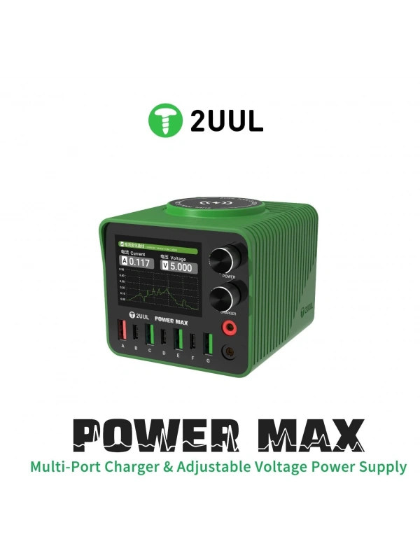 2UUL PC01 Power Max 200W Ayarlanabilir Voltajlı Çoklu Şarj Ve Güç Kaynağı