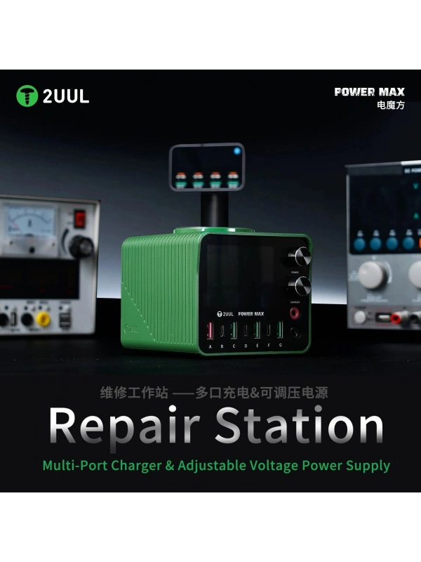 2UUL PC01 Power Max 200W Ayarlanabilir Voltajlı Çoklu Şarj Ve Güç Kaynağı