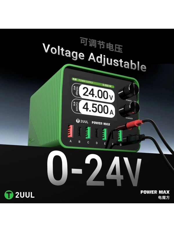 2UUL PC01 Power Max 200W Ayarlanabilir Voltajlı Çoklu Şarj Ve Güç Kaynağı