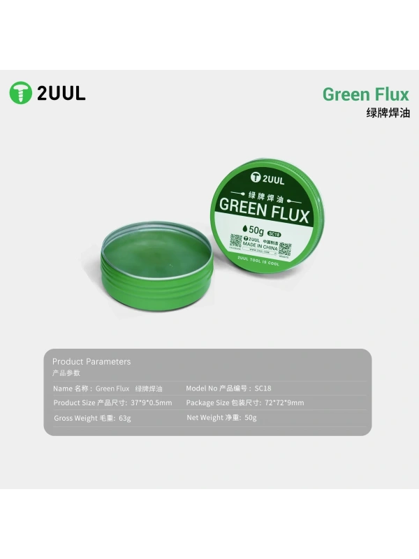 2UUL SC18 Yeşil Flux