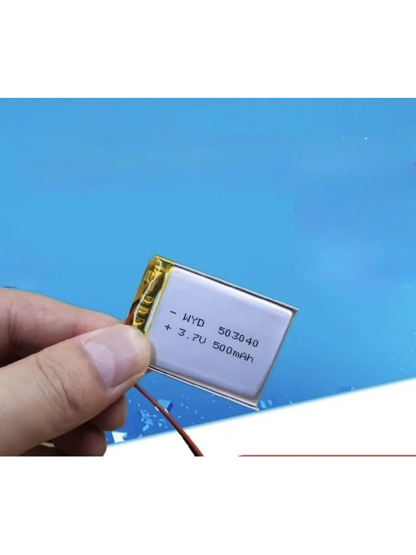 503040 3.7V 400MAH LİTYUM POLİMER PİL