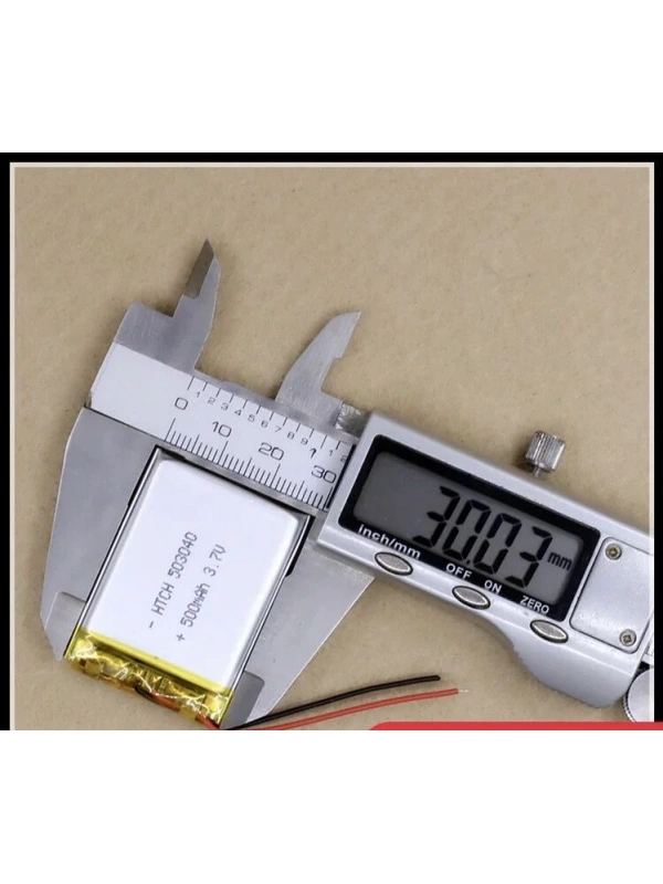 503040 3.7V 400MAH LİTYUM POLİMER PİL