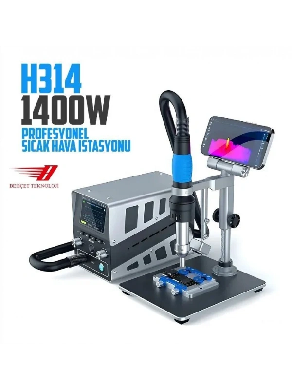 Aixun AX-H314D 1400W Akıllı Sıcak Hava Yeniden İşleme İstasyonu