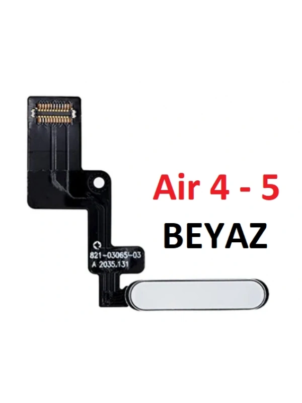 Apple iPad Air 4 - Air 5  A2072 A2316 A2324 A2325 On Off Güç Tuşu Beyaz