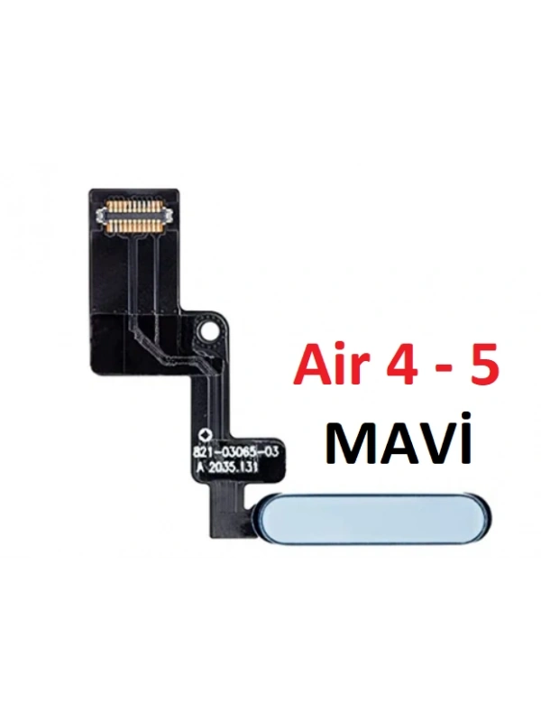 Apple iPad Air 4 - Air 5  A2072 A2316 A2324 A2325 On Off Güç Tuşu Mavi