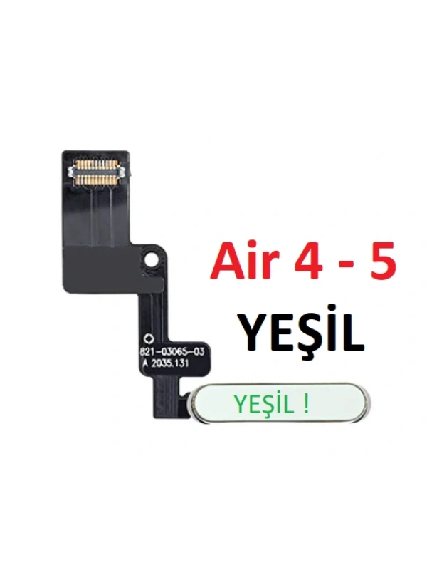 Apple iPad Air 4 - Air 5  A2072 A2316 A2324 A2325 On Off Güç Tuşu Yeşil