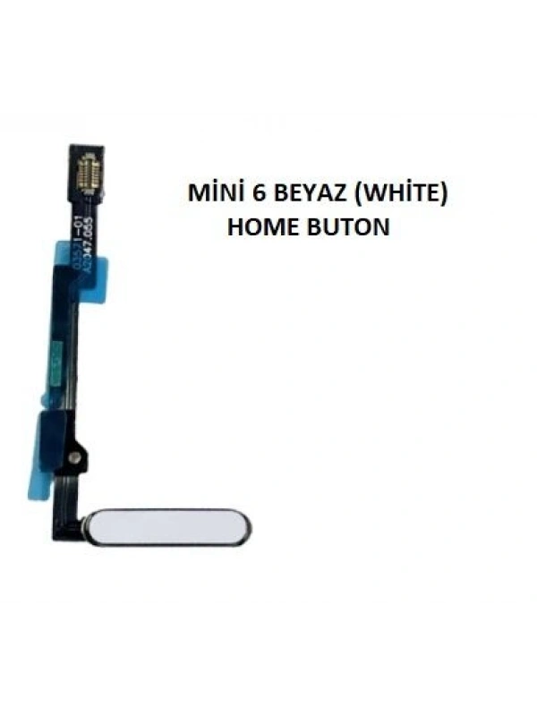 Apple ipad Mini 6 A2567 A2568 A2569 Home Buton Beyaz