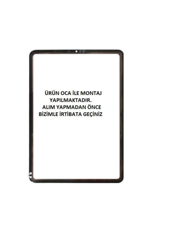 Apple iPad Pro 11 3.Nesil A2301 A2377 A2459 A2460 Ön Cam Lens