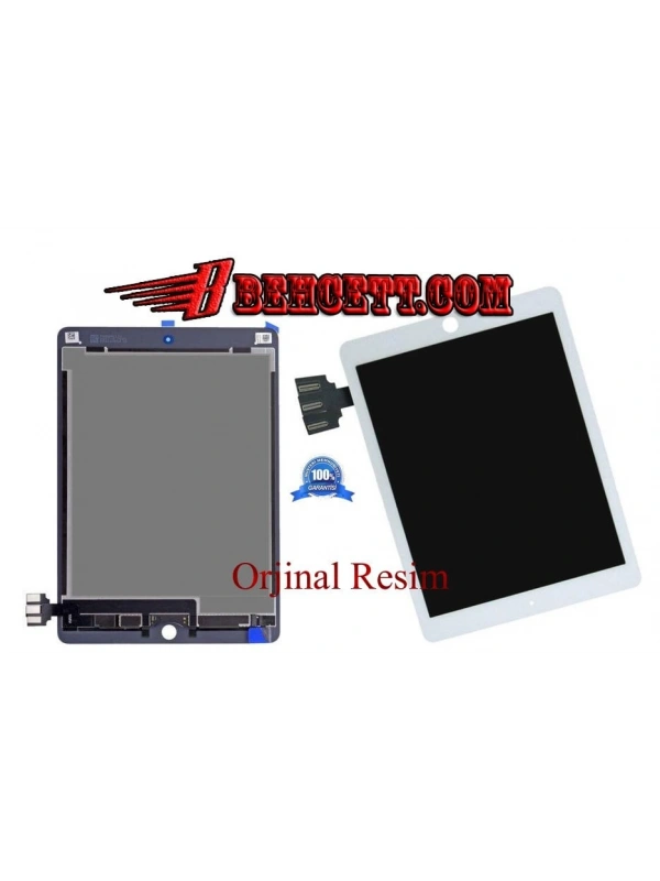 Apple Ipad Pro 9.7 A1673 Lcd Ekran Dokunmatik Takım Beyaz