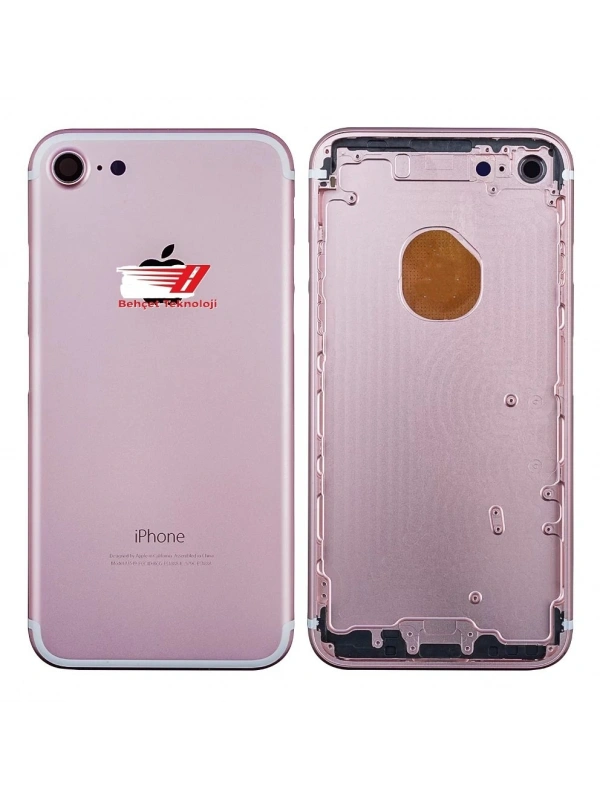 Apple iPhone 7 - 7G Arka Kasa Full Dolu Rose Gold