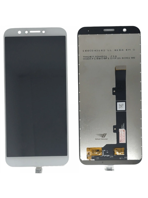 General Mobile GM 8 Lcd Ekran Dokunmatik Beyaz Çıtasız