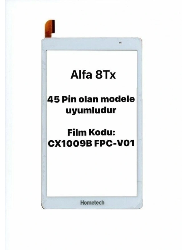 Hometech Alfa 8TX Dokunmatik 45 Pin - Model 2