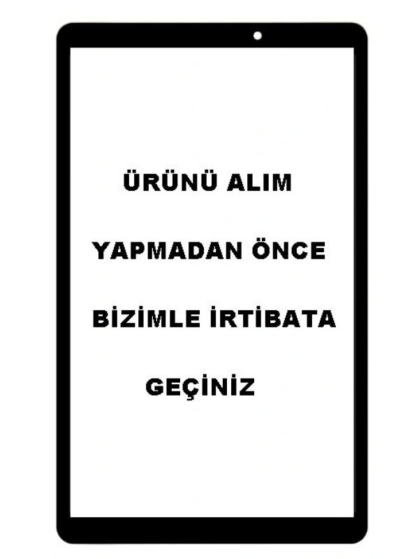 Huawei Matepad T8 KOB2-L09 KOB2-W09 Dokunmatik Lens Ön Cam Ocalı