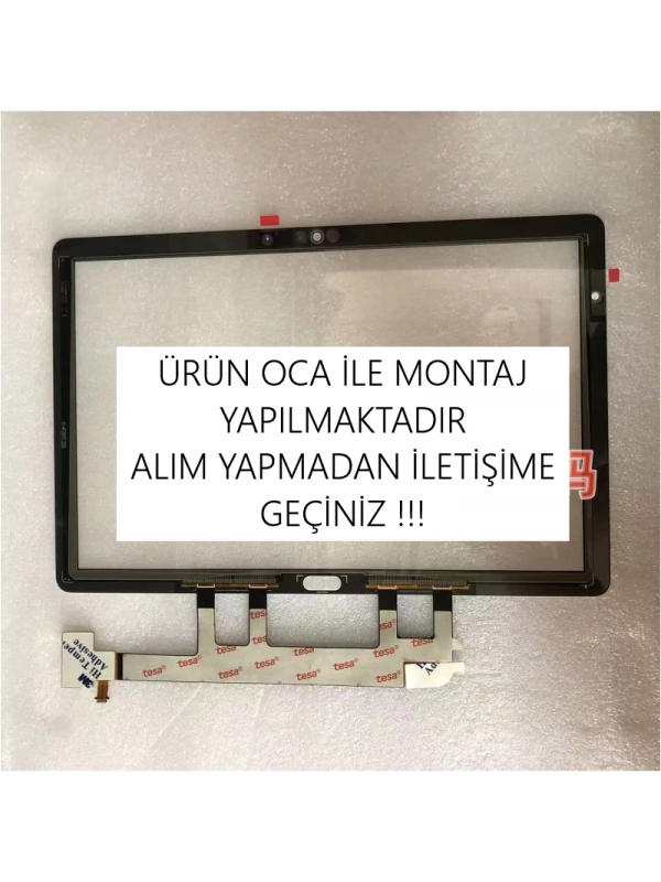 Huawei MediaPad M5 Lite 10 BAH2-W19 BAH2-W09 BAH2-L09 Ön Cam Dokunmatik Lens Ocalı