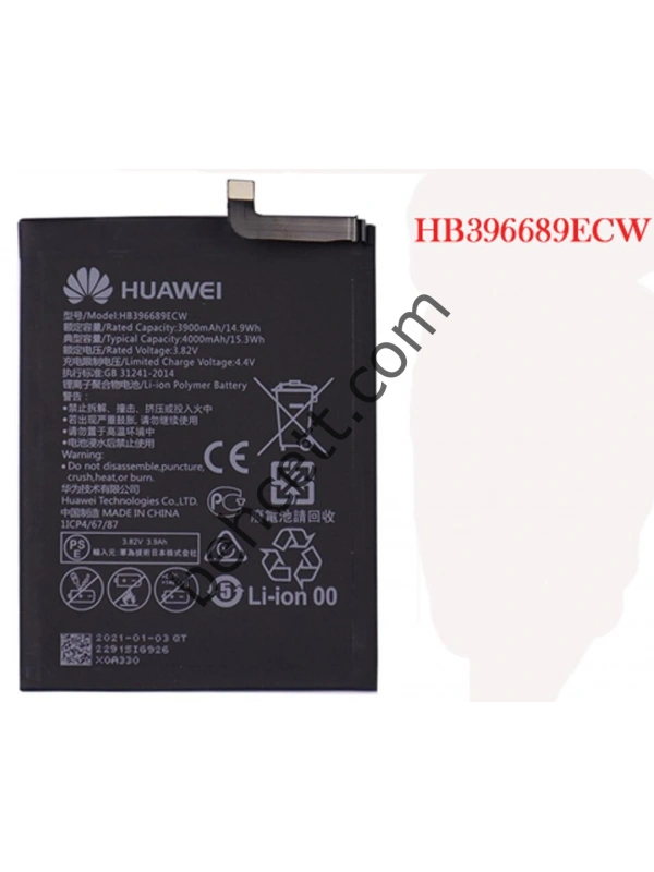 Huawei Y7 2019 Hb406689Ecw Pil Batarya