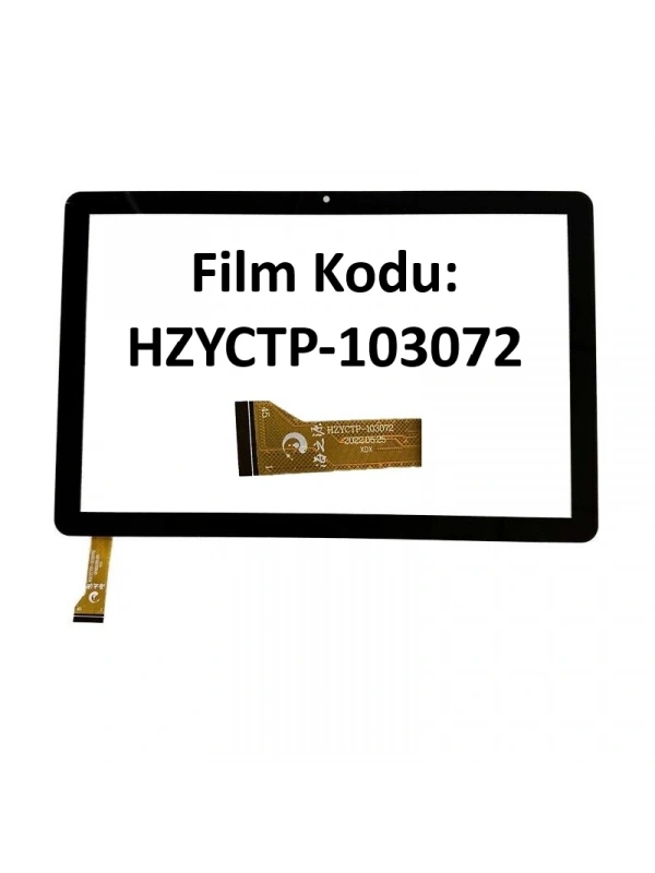 HZYCTP-103072 Kablo Kodlu Dokunmatik Siyah