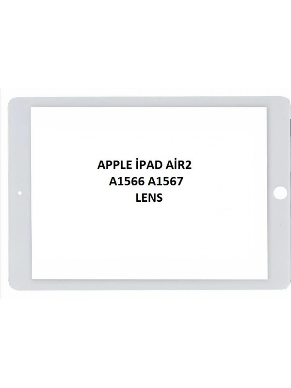 İpad Air 2 A1566 A1567 Lens Beyaz