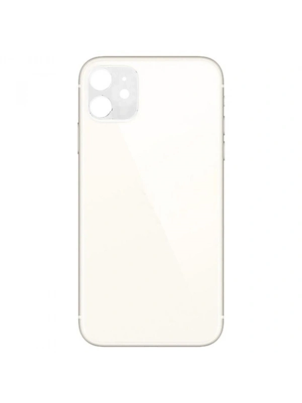 iPhone 11 Arka Cam Pil Kapağı Beyaz