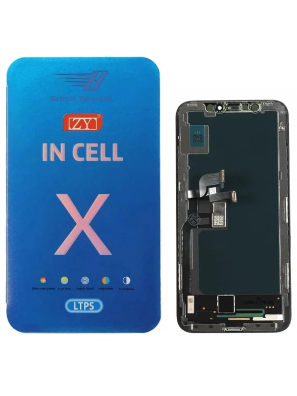 iPhone X Lcd Ekran Dokunmatik ZY İncell Kalite