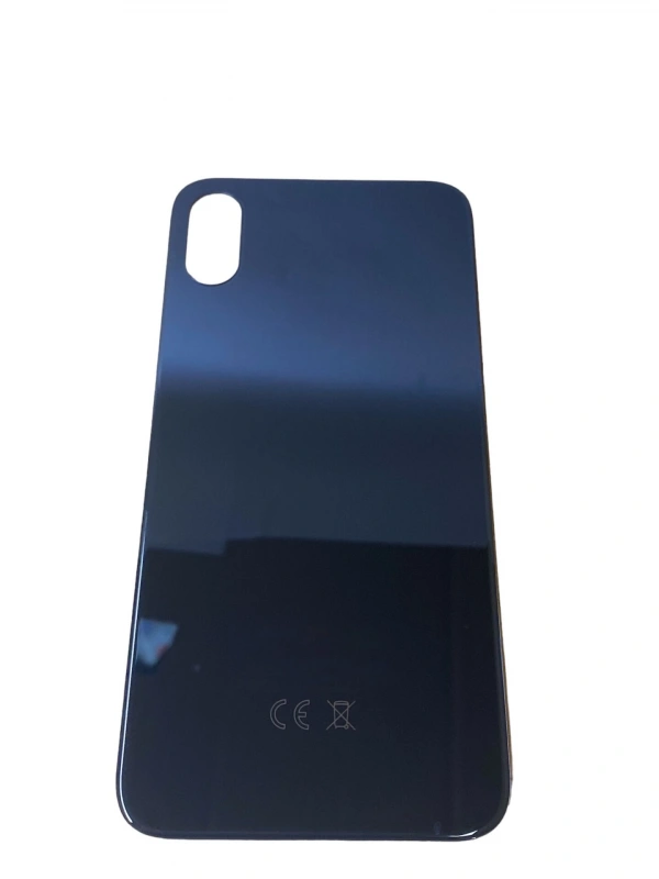 iPhone XS Arka Cam Pil Kapağı Uzay Grisi Siyah
