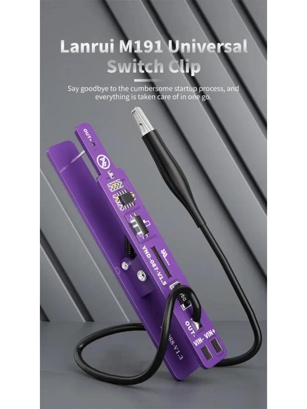 Lanrui M191 Üniversal Çalıştırma Klipsi, iPhone/Android için