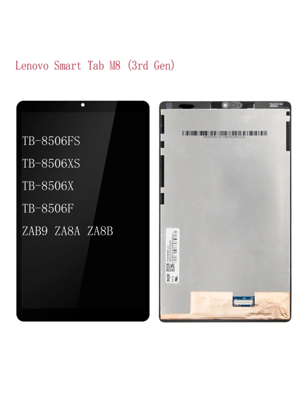 Lenovo Smart Tab M8 3.Nesil TB-8506FS TB-8506XS TB-8506X TB-8506F Lcd Ekran Dokunmatik Set
