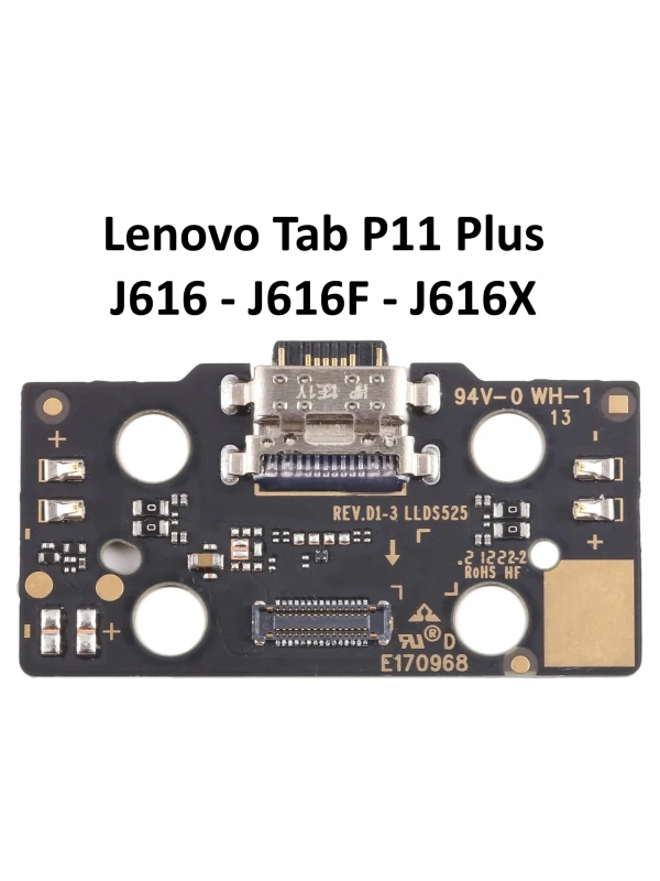 Lenovo Tab P11 Plus TB-J616 TB-J616F Şarj Soket Bordu