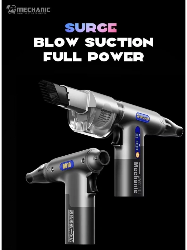 Mechanic DB10 Turbo Fan Hava Üfleme ve Çekme Makinesi