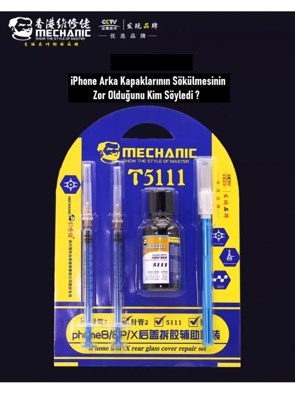 Mechanic T5111 İphone kapak ayırma seti