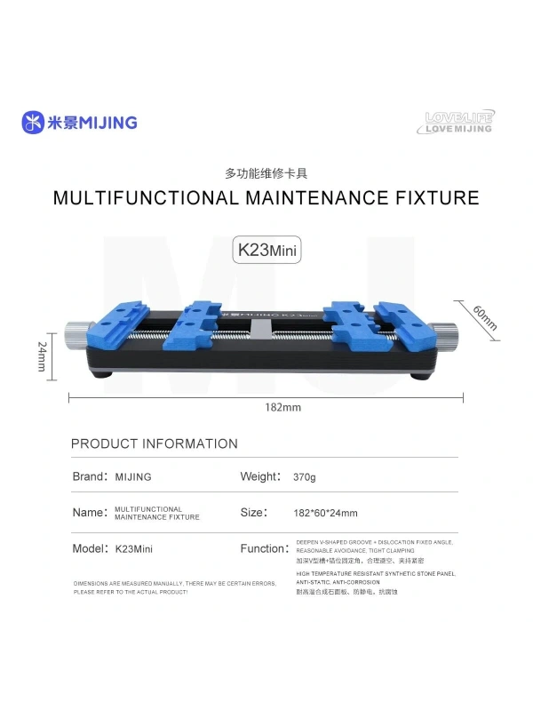 Mijing K23 Mini Anakart Bord Tutucu