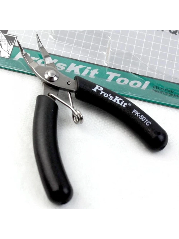 Proskit Eğri Uçlu Kargaburun Pense 1PK-501C