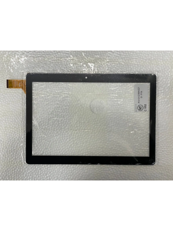 PX101D38A021 51 Pin Flex Kodlu Tablet Dokunmatik Siyah
