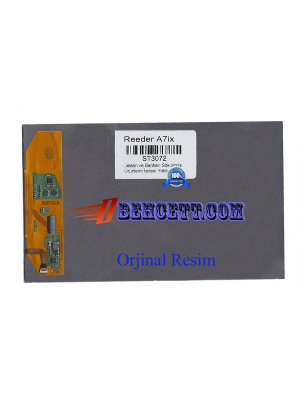 Reeder A7i Lcd Ekran Panel Servis Orjinali