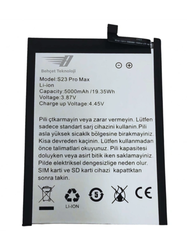 Reeder S23 Pro Max Batarya Pil