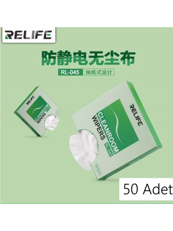 Relife RL-045 Çekmeli Anti-Statik Telefon Tablet Temizleme Toz Bezi