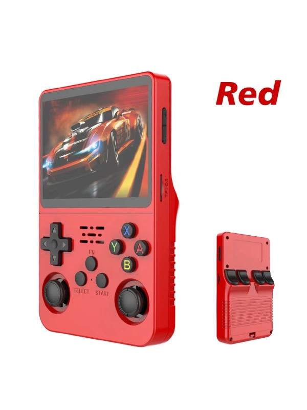 Retro R36S Retro El Tipi Oyun Konsolu 64GB +15.000 Oyun