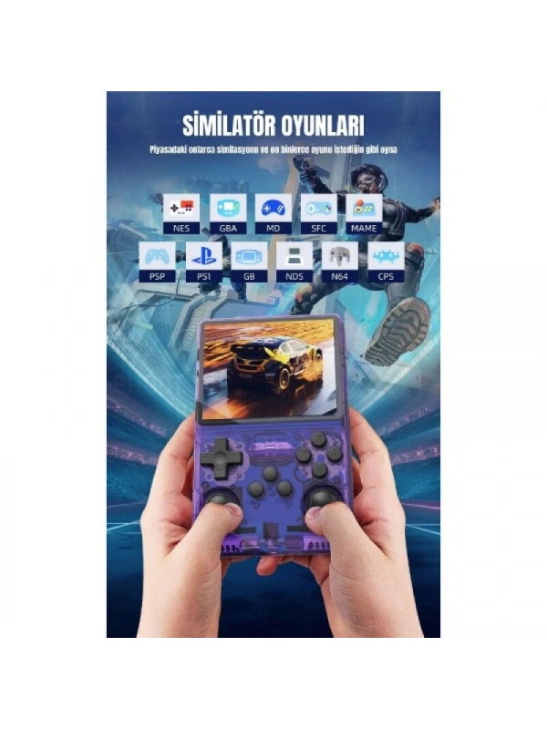Retro R40S Pro El Oyun Konsolu – 30.000 Oyun