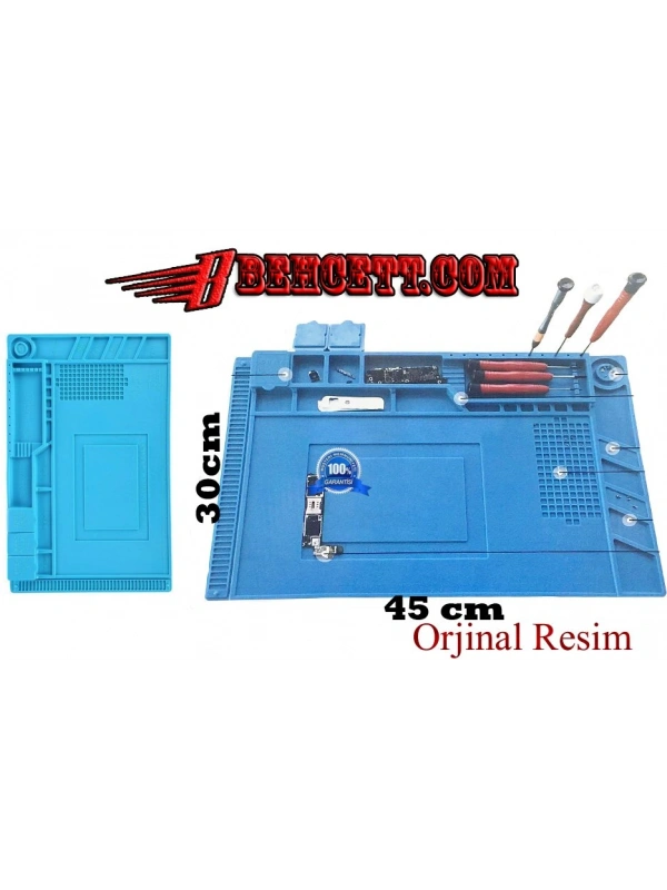 S-160 Profesyonel Manyetik Silikon Tamir Pedi(45X30 Cm)