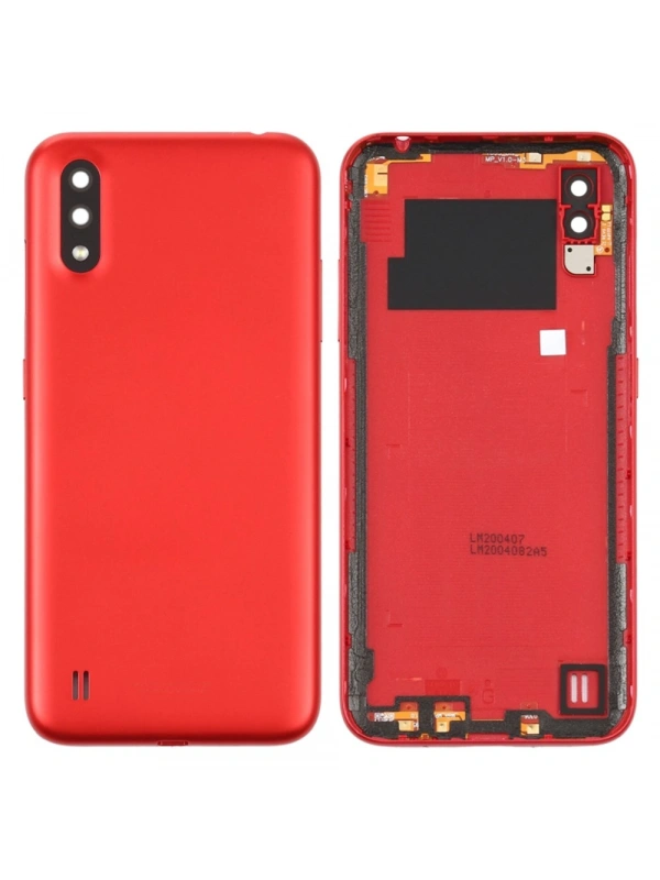 Samsung Galaxy A01 / SM-A015F Arka Pil Kapak Kırmızı