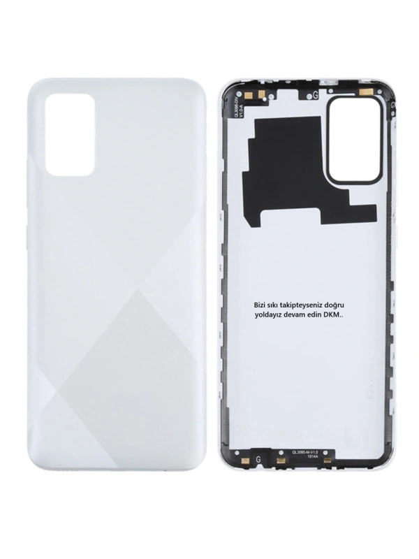 Samsung Galaxy A02s / SM-A025F Arka Kapak Beyaz
